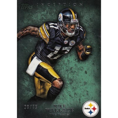 2012 Topps Inception Green #11 Mike Wallace
