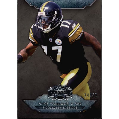 2012 Topps Triple Threads Onyx #44 Mike Wallace