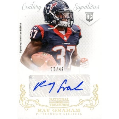 2013 Panini National Treasures Century Gold #320 Ray Graham AU