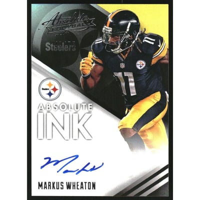 2014 Absolute Absolute Ink Spectrum Silver #9 Markus Wheaton/75