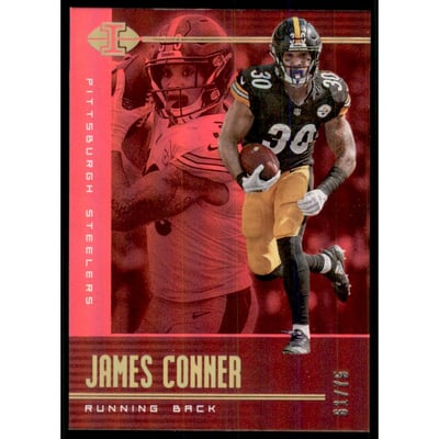 2019 Panini Illusions Trophy Collection Pink #11 James Conner