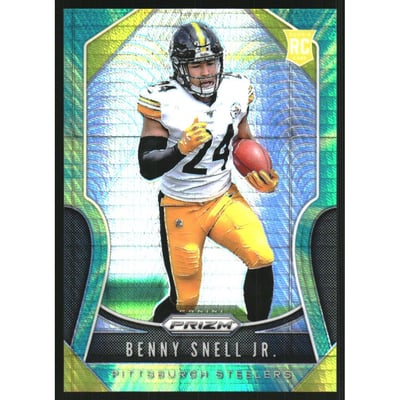 2019 Panini Prizm Prizms Hyper #332 Benny Snell Jr.