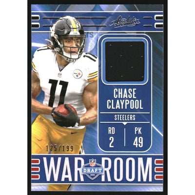 2020 Absolute War Room Materials #WM9 Chase Claypool