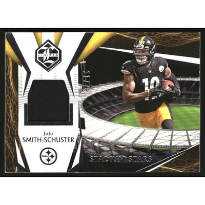 2020 Limited Stadium Star Swatches Silver Spotlight #14 JuJu Smith-Schuster/75
