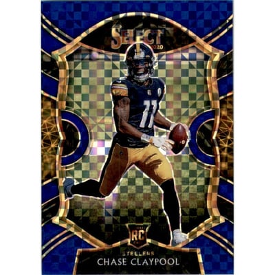 2020 Select Prizm Blue #70 Chase Claypool