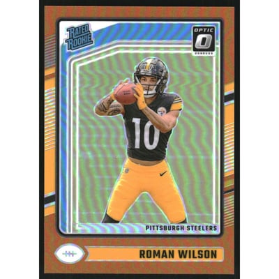 2024 Donruss Optic Orange #285 Roman Wilson RR