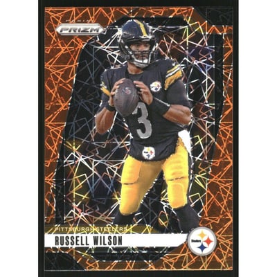 2024 Panini Prizm Prizms Lazer #240 Russell Wilson