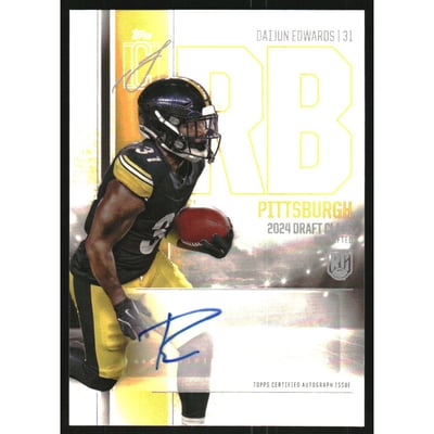 2024 Topps Signature Class Rookie Autographs #RCADE Daijun Edwards CLASS II