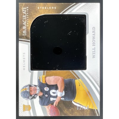 2025 Panini Immaculate Collection Rookie Helmet #42 Will Howard RC /10