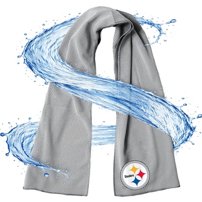 Pittsburgh Steelers ActionHeat AlphaCool Mesh Instant Cooling Towel