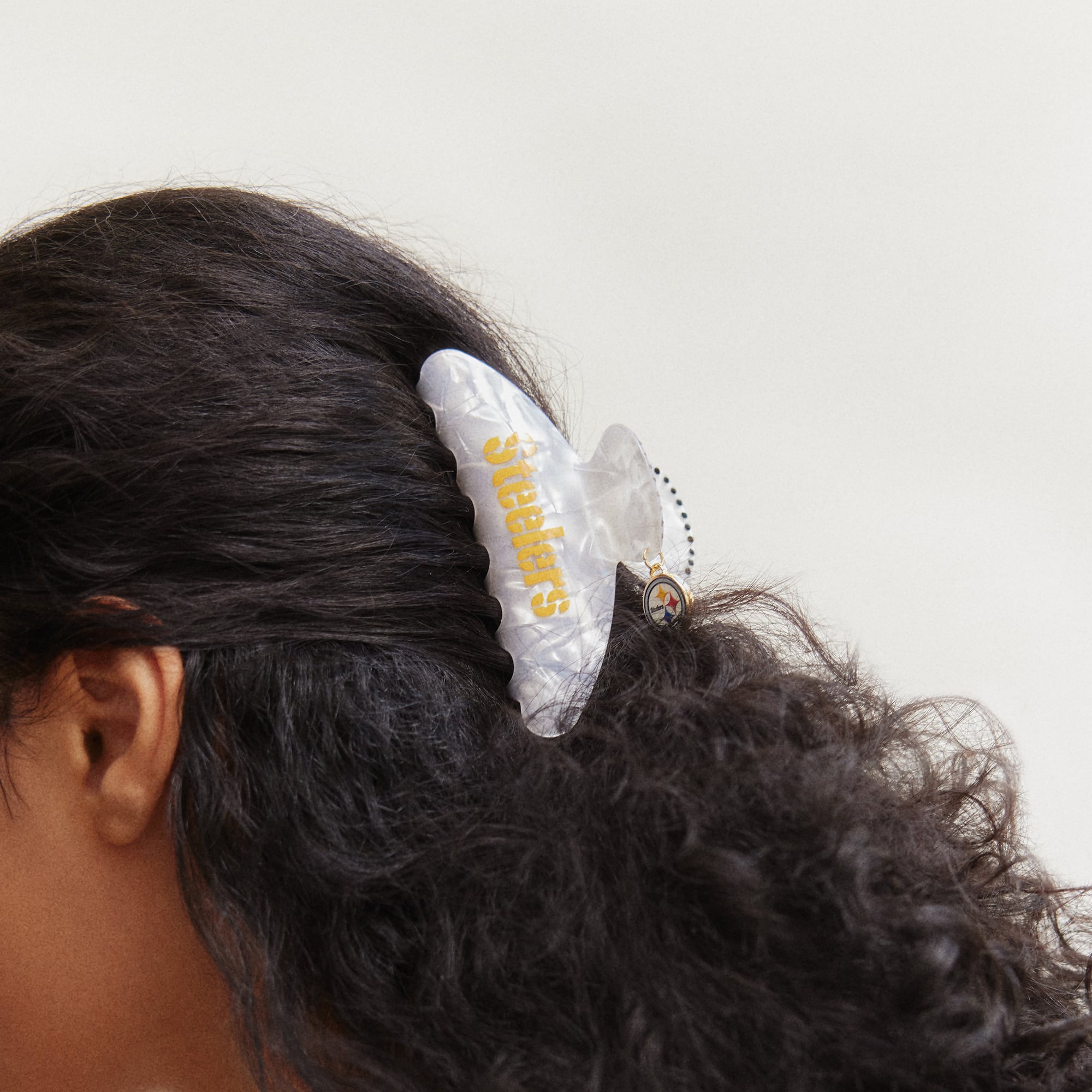 BaubleBar Pittsburgh Steelers Charmed Hair Clip
