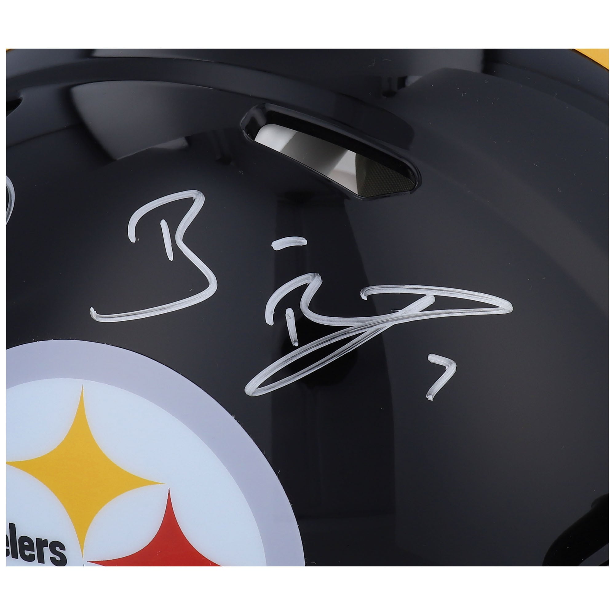 Ben Roethlisberger & Hines Ward Pittsburgh Steelers Autographed Riddell Speed Authentic Helmet