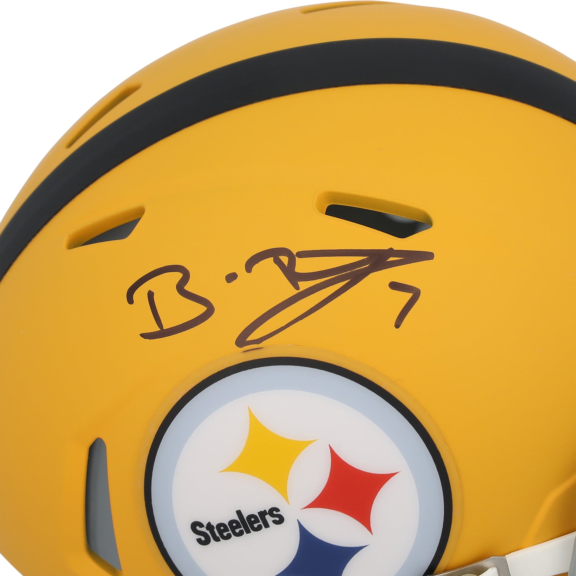 Ben Roethlisberger Pittsburgh Steelers Autographed Riddell 2025 Alternate Speed Mini Helmet