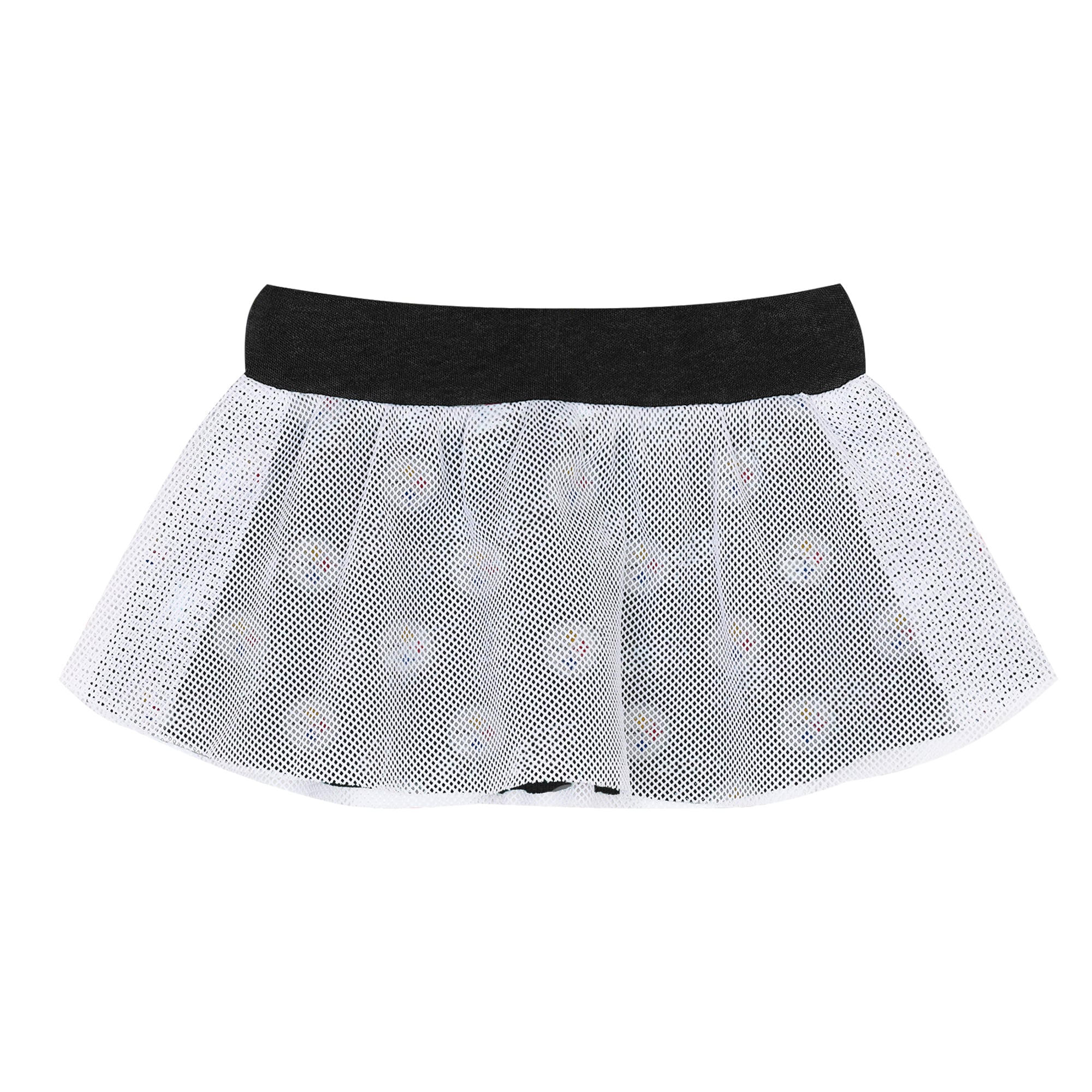 Ensemble body et jupe imprimé cœurs fondus Pittsburgh Steelers pour nouveau-né Outerstuff noir