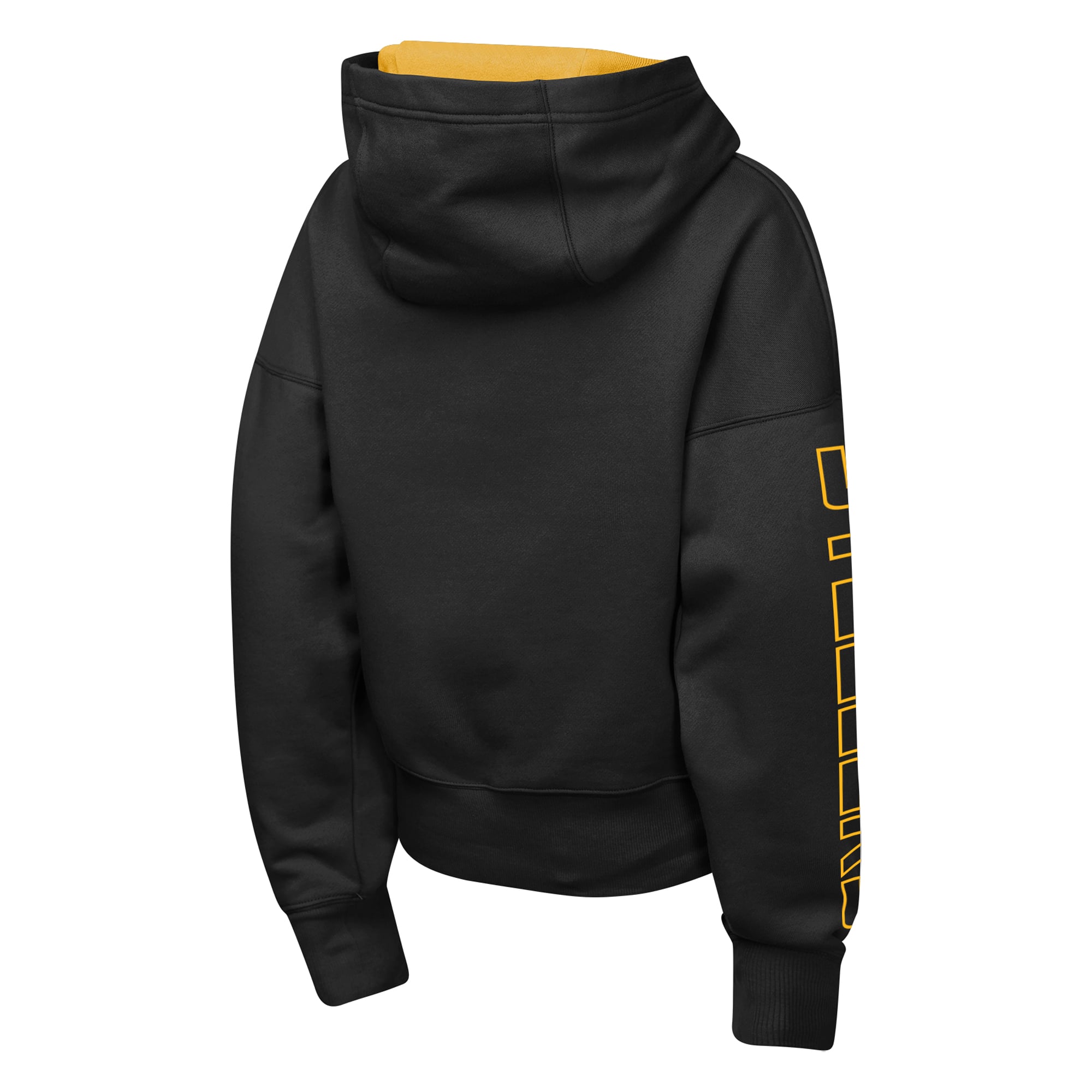 Sweat à capuche noir Pittsburgh Steelers Miss Tailgate pour filles Outerstuff