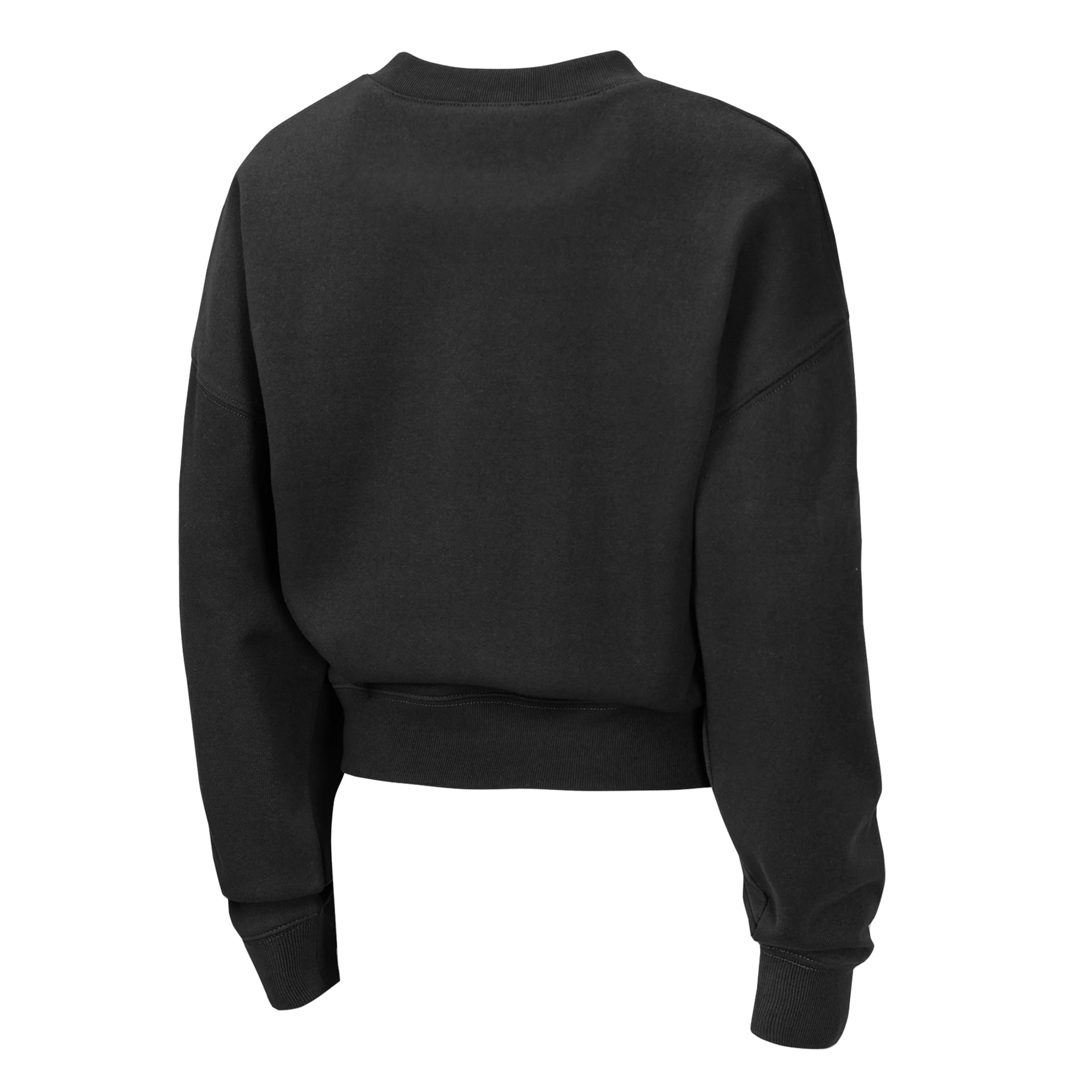 Ensemble sweat-shirt et short Pittsburgh Steelers Red Zone en polaire noire à col V, par Erin Andrews, pour jeunes filles.