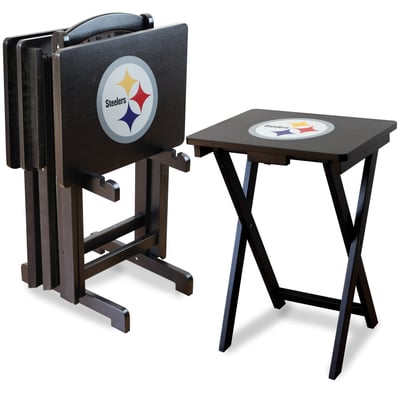 Pittsburgh Steelers Imperial TV Tray Set