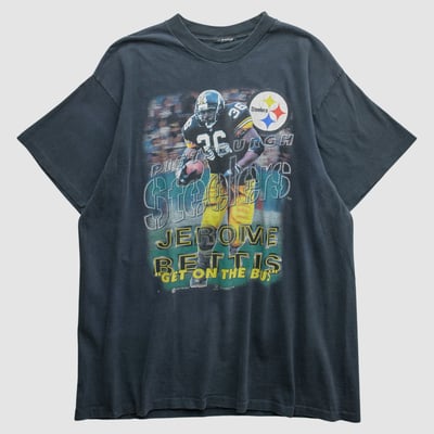 Jerome Bettis 1997 T-shirt - Black - XL by Fanatics Real Vintage