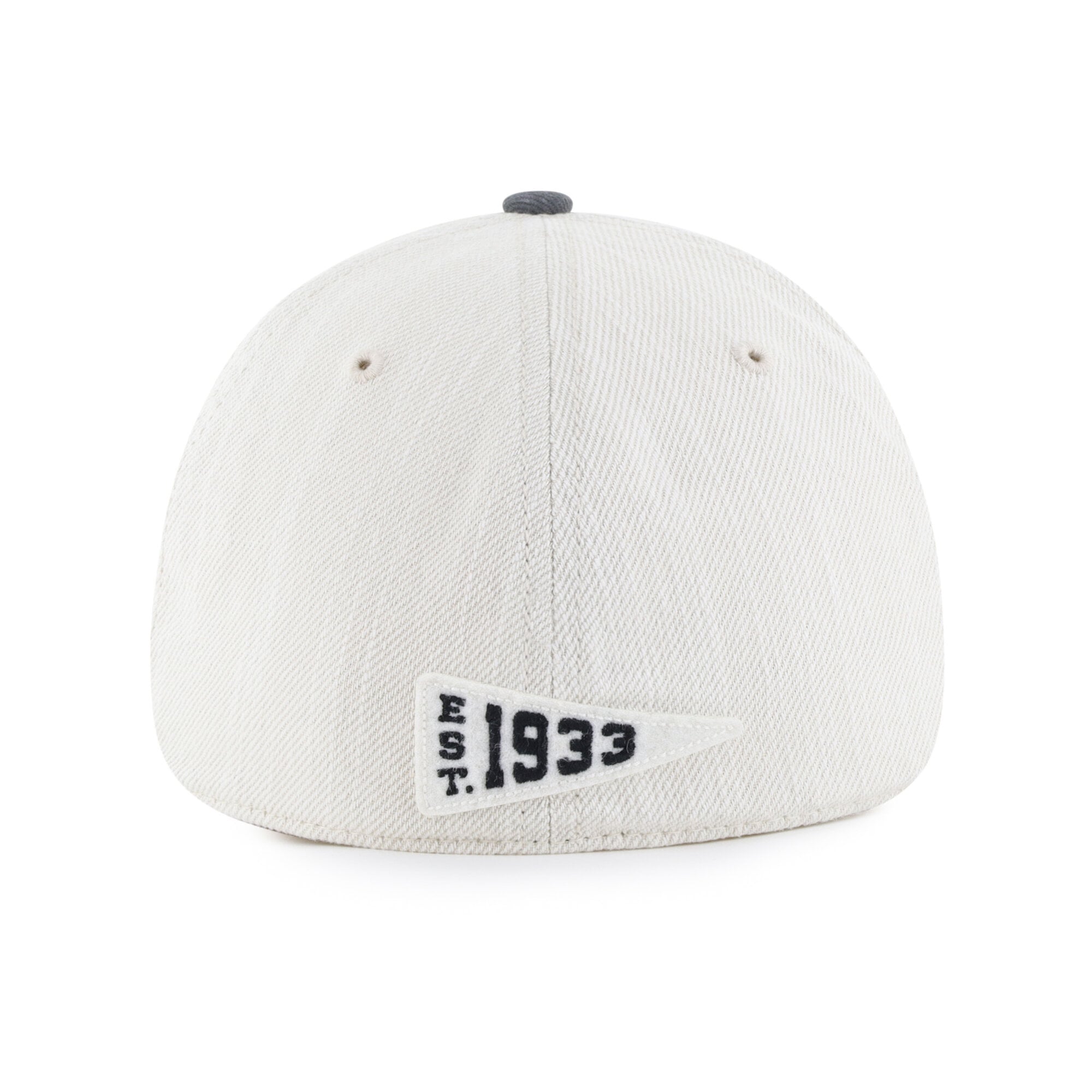 Men's '47 Natural Pittsburgh Steelers Throwback Groton Franchise Fitted Hat
