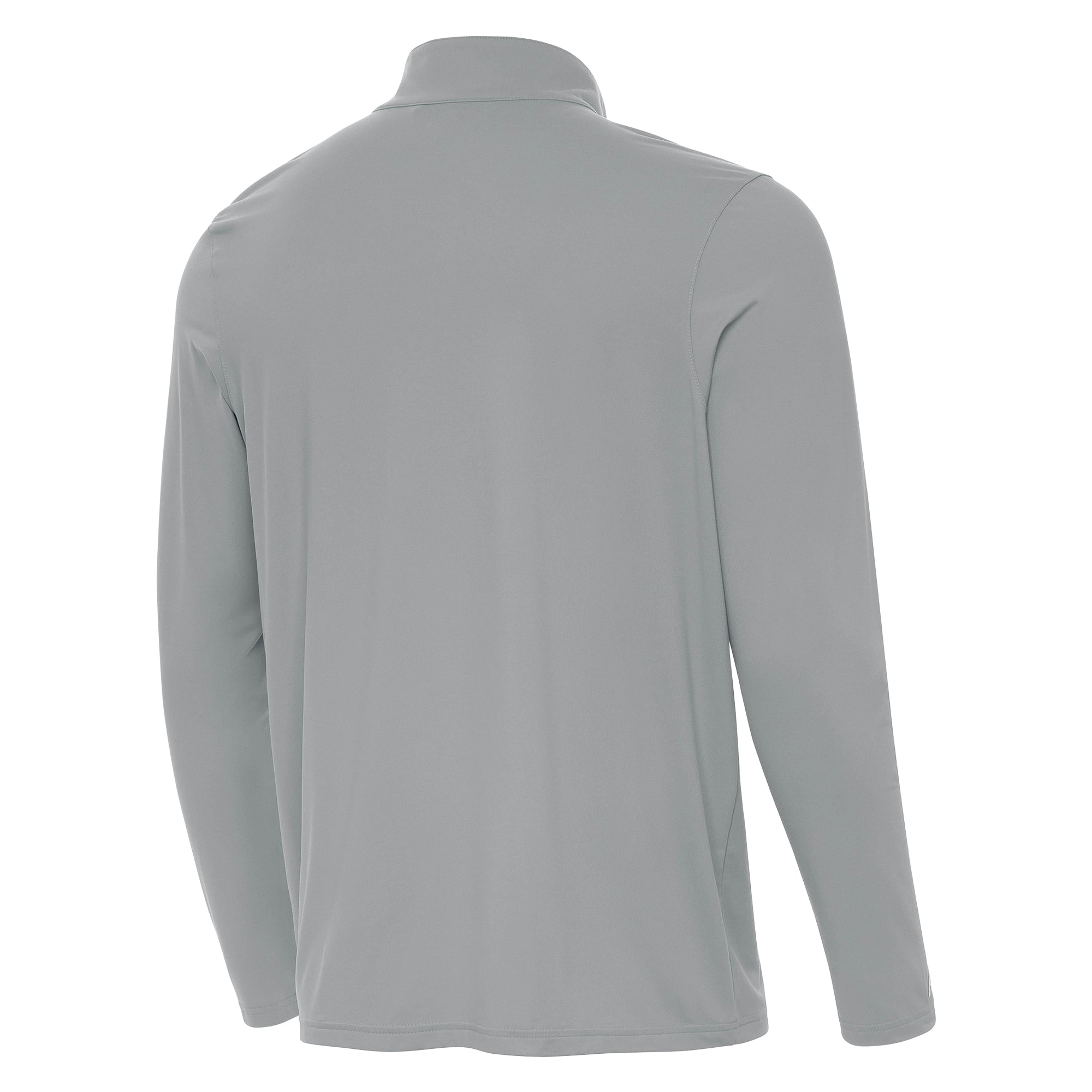 Pull-over à col zippé Antigua gris Pittsburgh Steelers pour homme, spécial Saint-Patrick