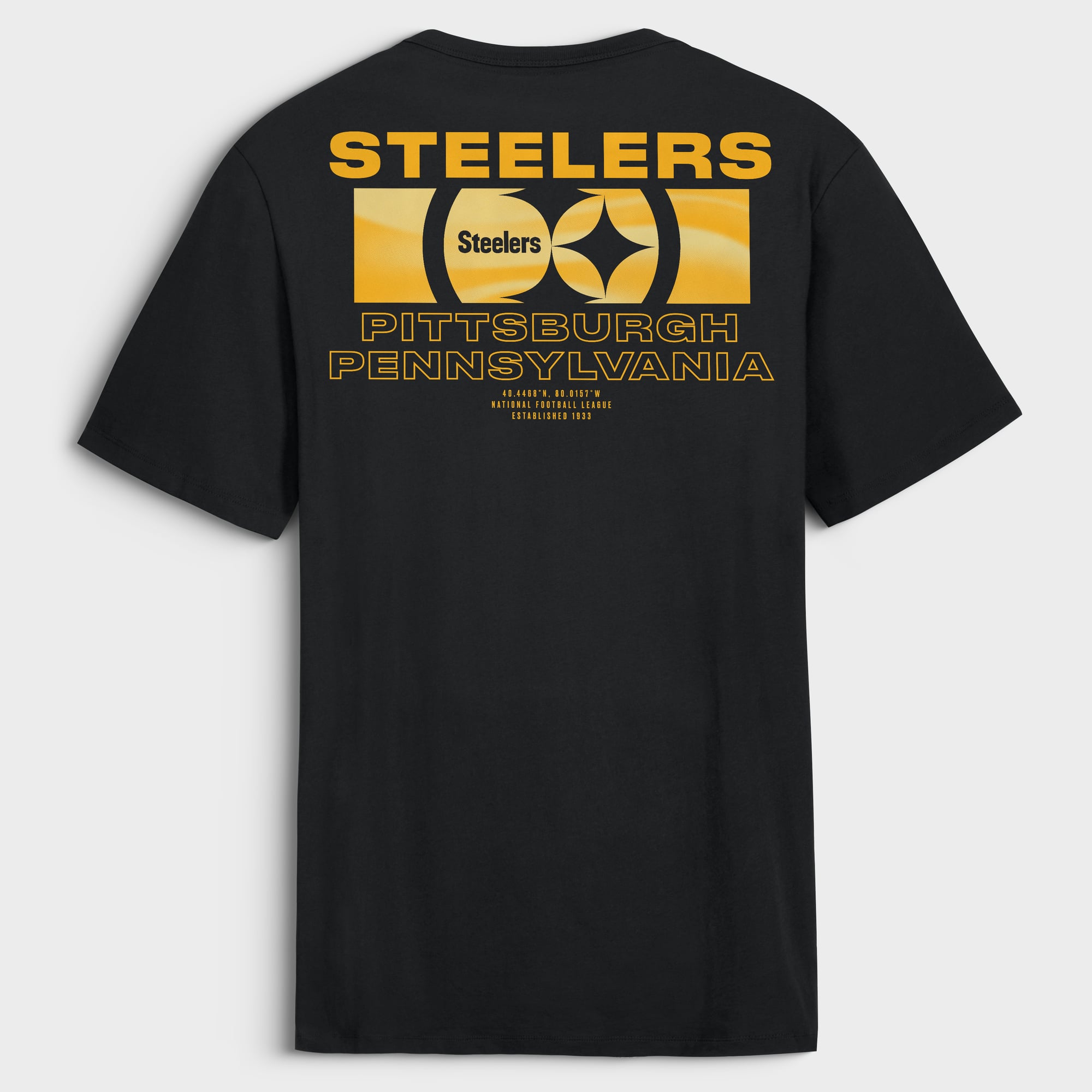 T-shirt Fanatics Gold Pittsburgh Steelers Breaking Tackles Legacy pour homme