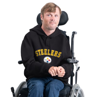 Pittsburgh Steelers G-III Sports by Carl Banks Adaptive Fleece Hoodie - Black