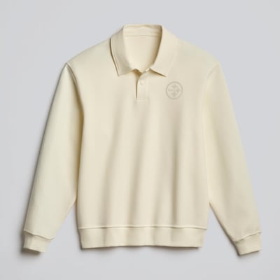  Pittsburgh Steelers lululemon Grand Standard Long Sleeve Polo - Coconut Ivory