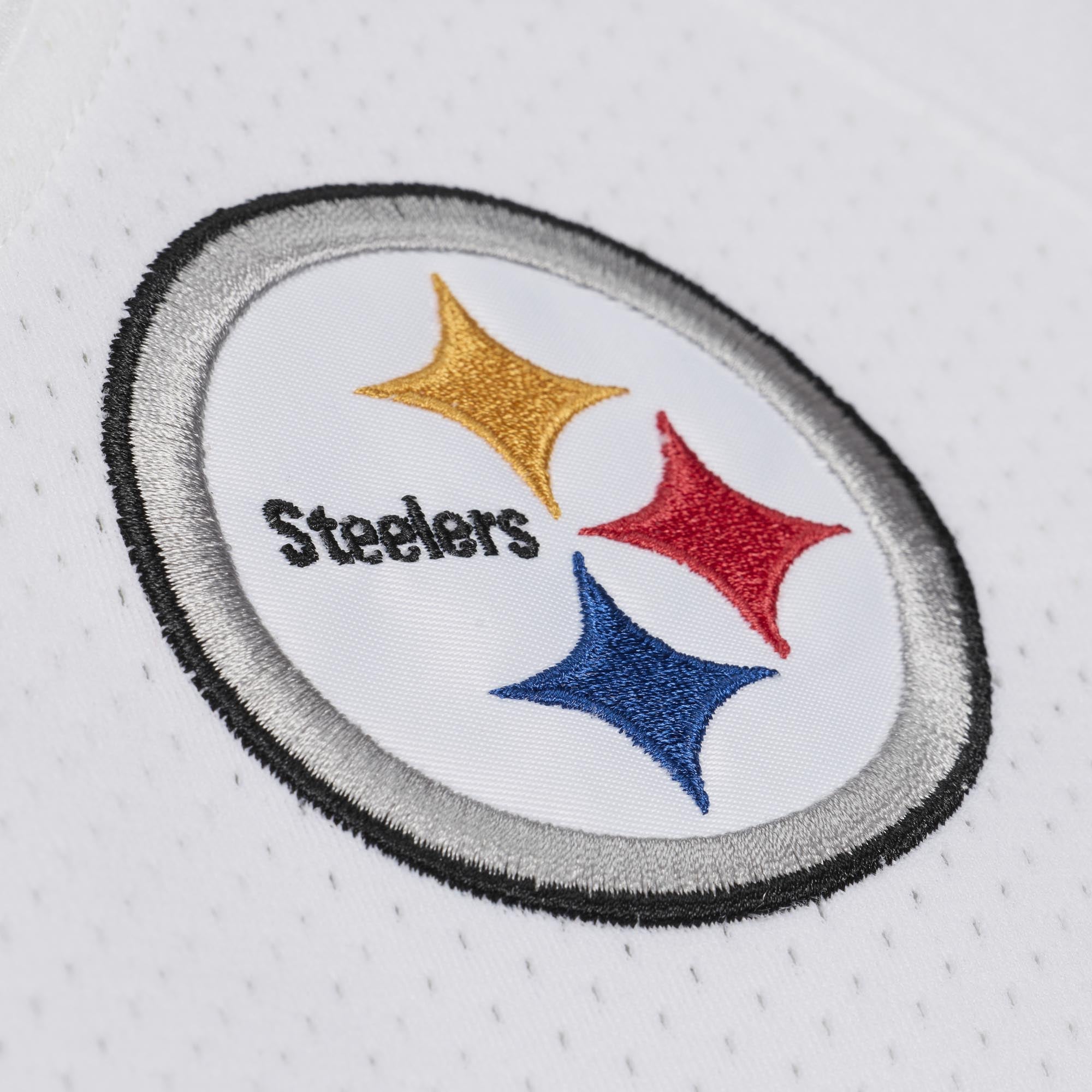 Men's Mitchell & Ness Ben Roethlisberger White Pittsburgh Steelers 2005 Authentic Throwback Jersey