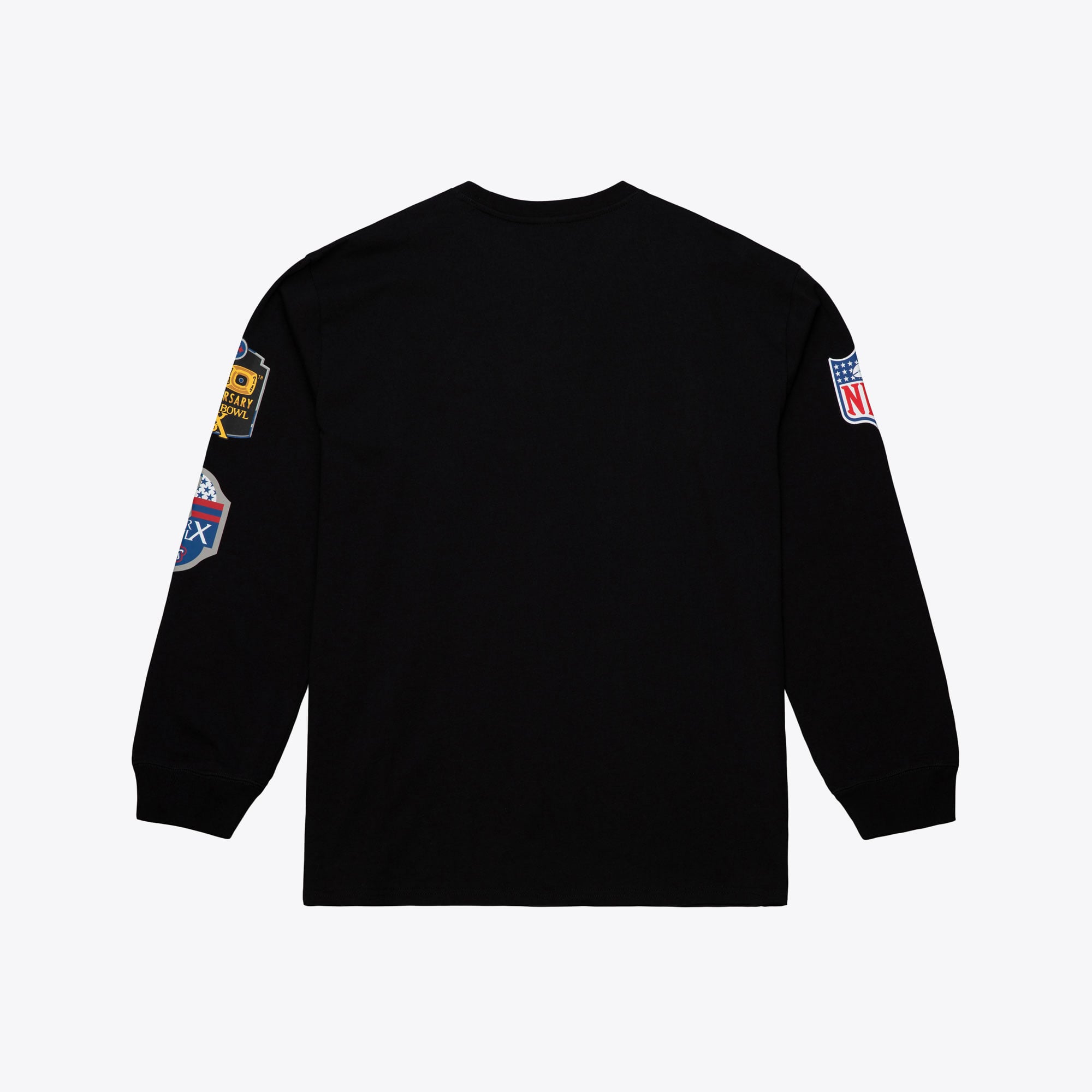 T-shirt à manches longues Mitchell & Ness noir Pittsburgh Steelers pour homme, grandes tailles, camp d'entraînement