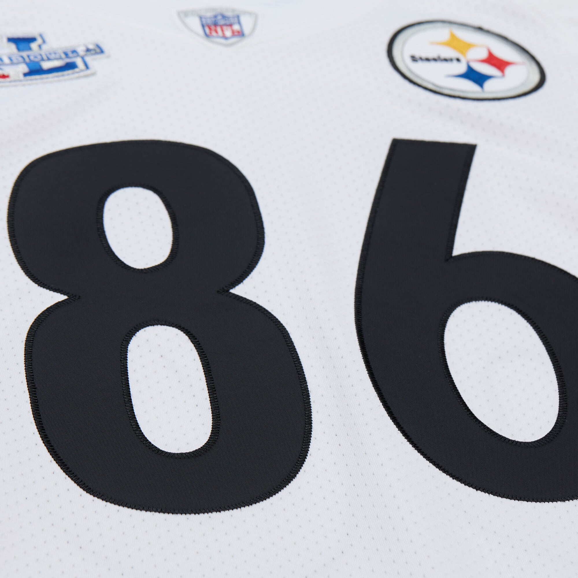 Men's Mitchell & Ness Hines Ward White Pittsburgh Steelers 2005 Authentic Throwback Retired Player Jersey