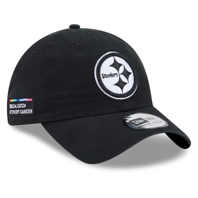 Pittsburgh Steelers New Era 2026 NFL Crucial Catch Casual Classic Adjustable Hat - Black