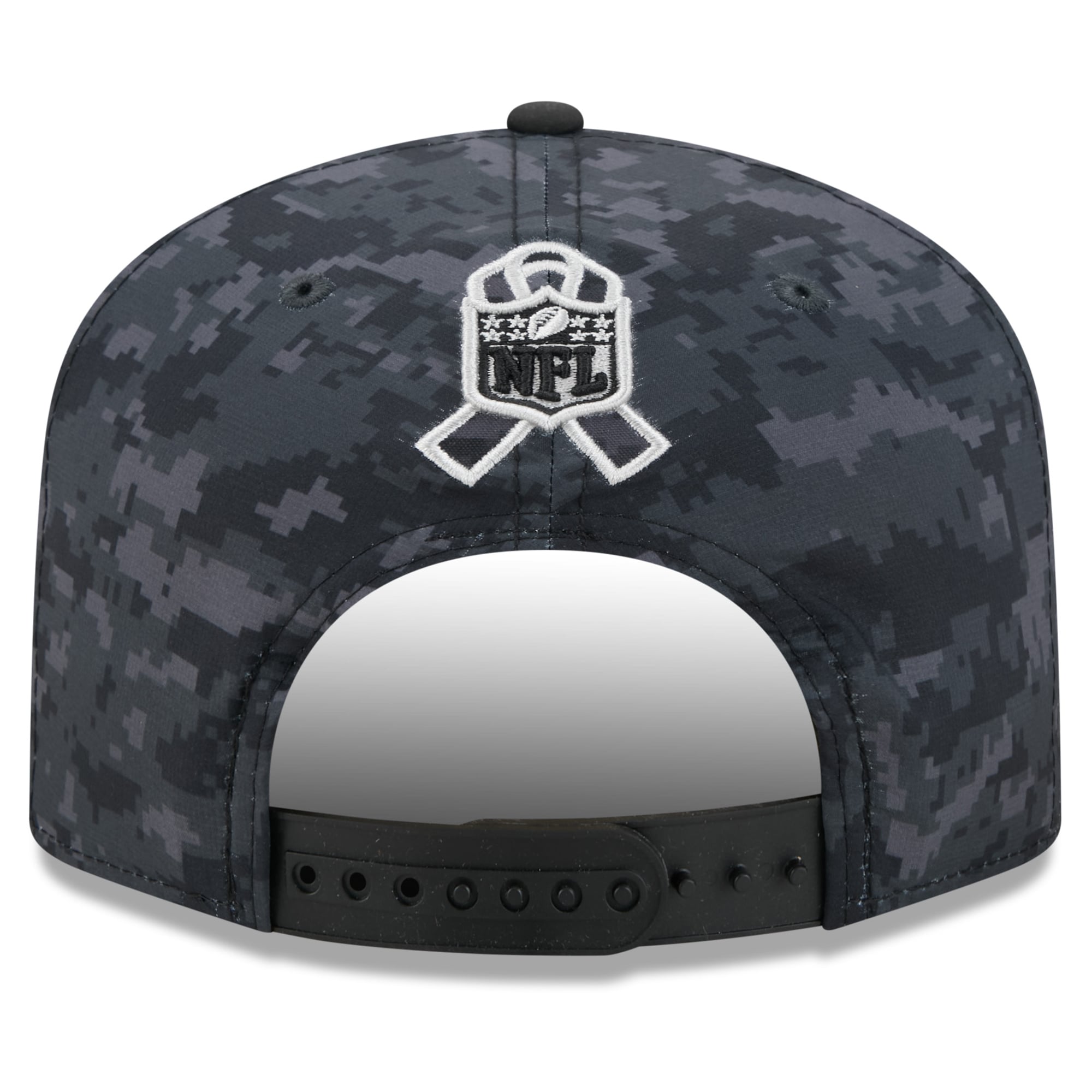 Casquette ajustable New Era noire Pittsburgh Steelers 2026 Salute To Service 19TWENTY pour homme