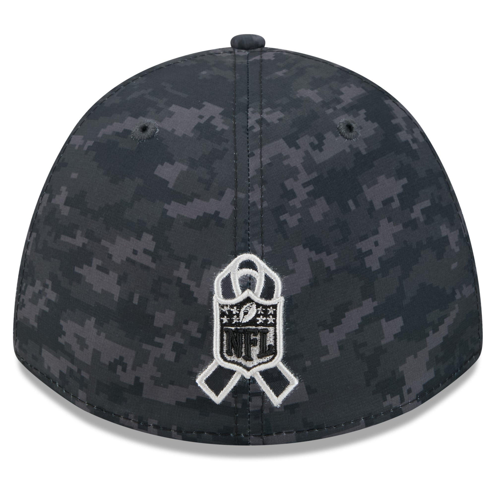 Casquette extensible New Era noire Pittsburgh Steelers 2026 Salute To Service 39THIRTY M-Crown pour homme