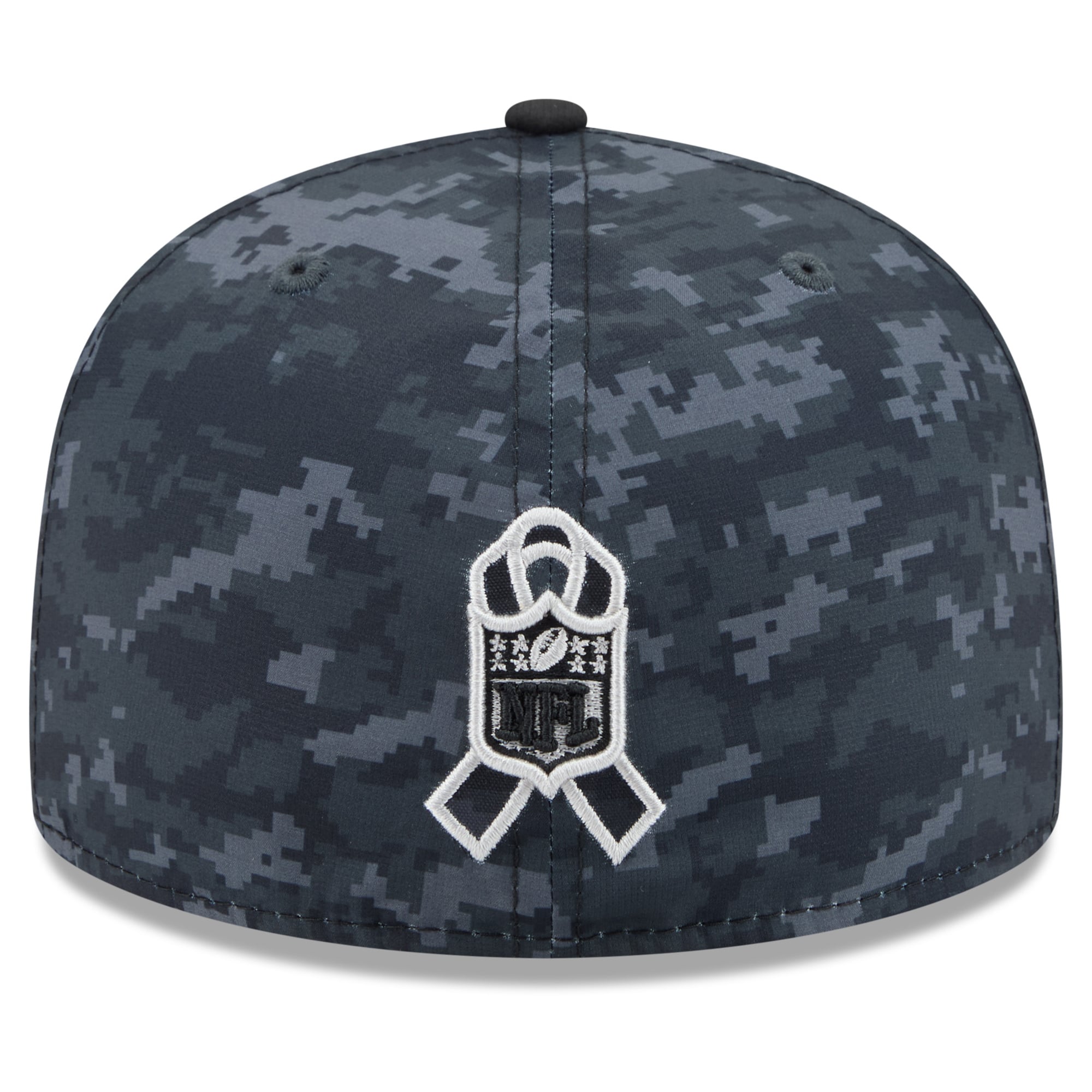 Casquette ajustée New Era noire Pittsburgh Steelers 2026 Salute To Service 59FIFTY pour homme
