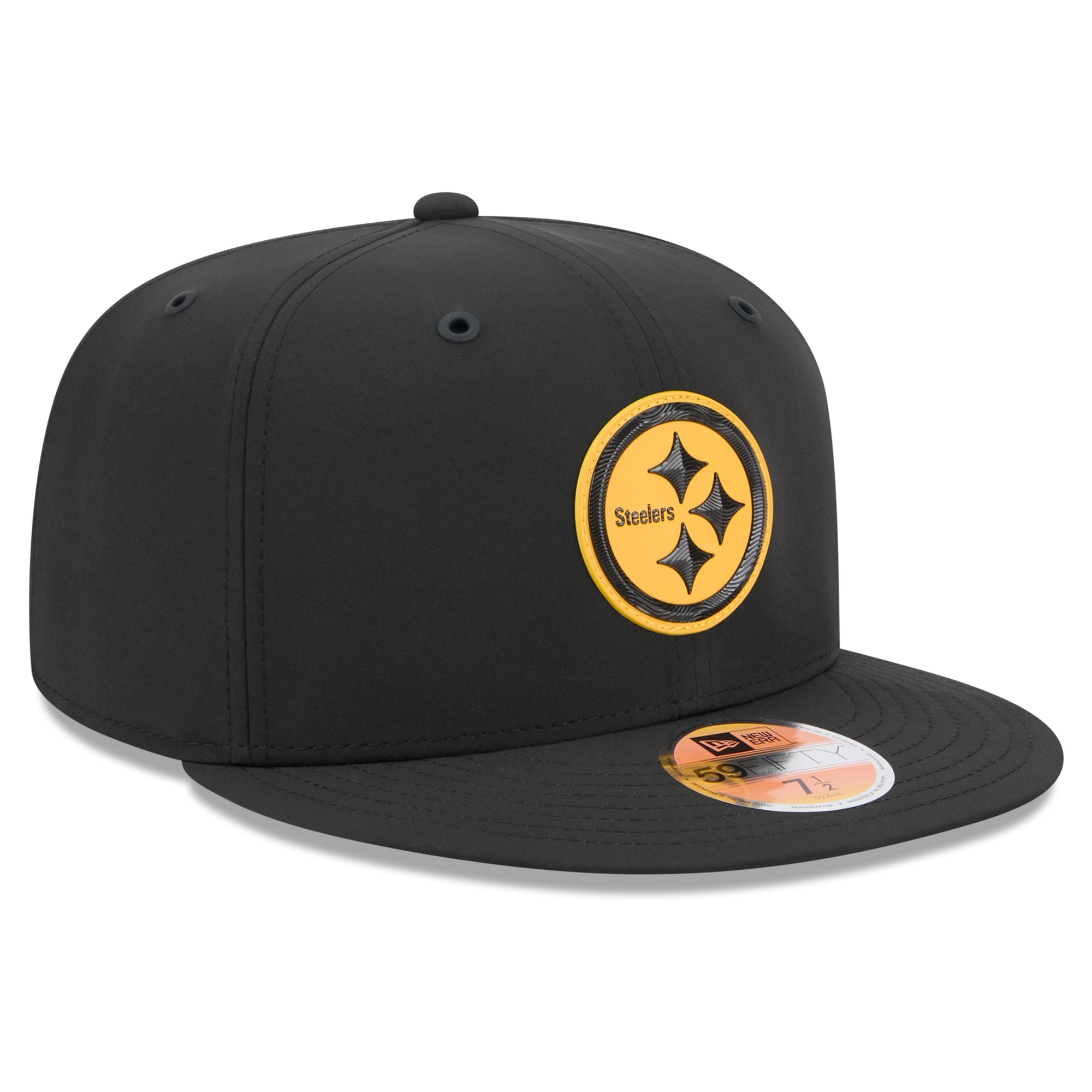 Men's New Era Black Pittsburgh Steelers 2026 Sideline 59FIFTY Fitted Hat