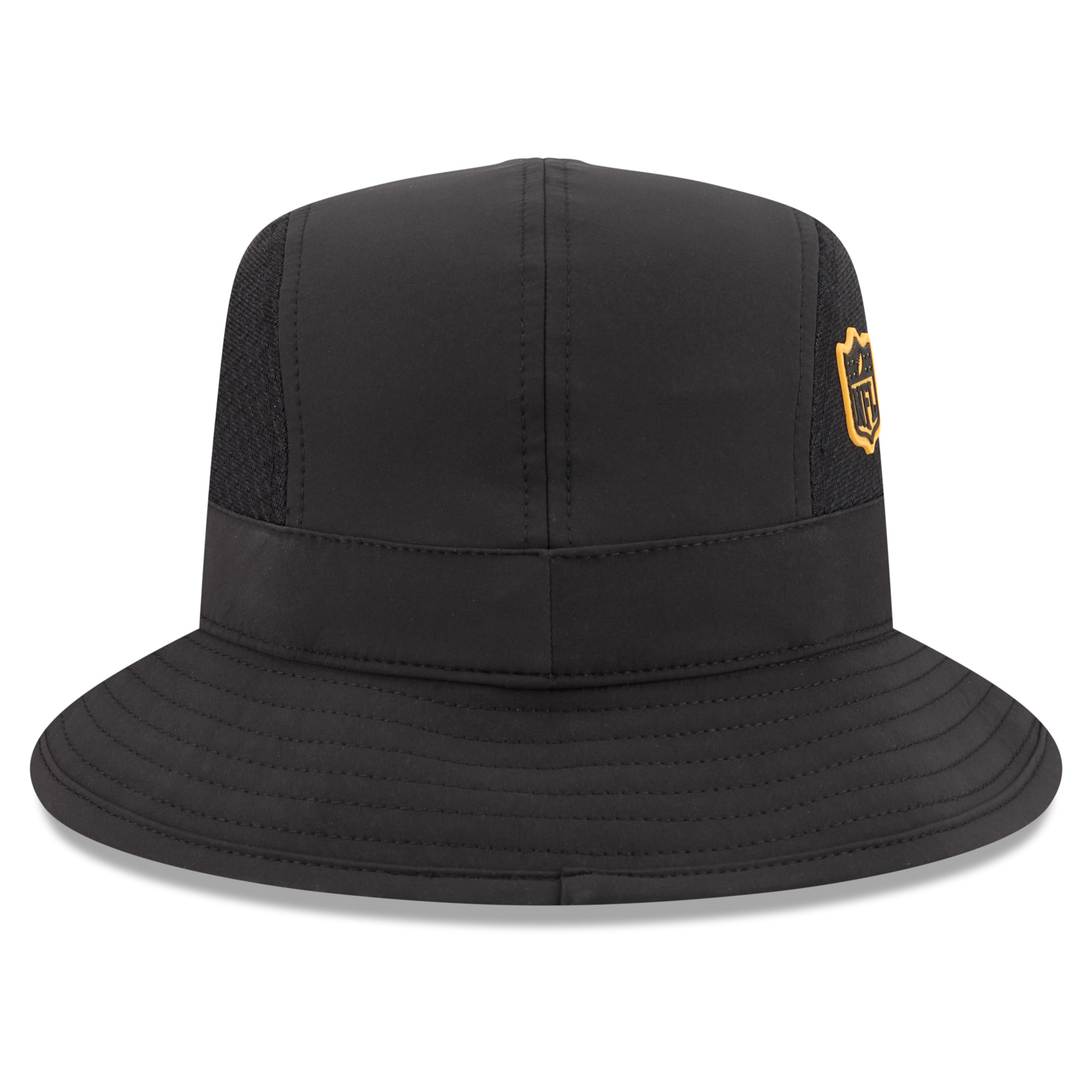 Men's New Era Black Pittsburgh Steelers 2026 Sideline Bucket Hat