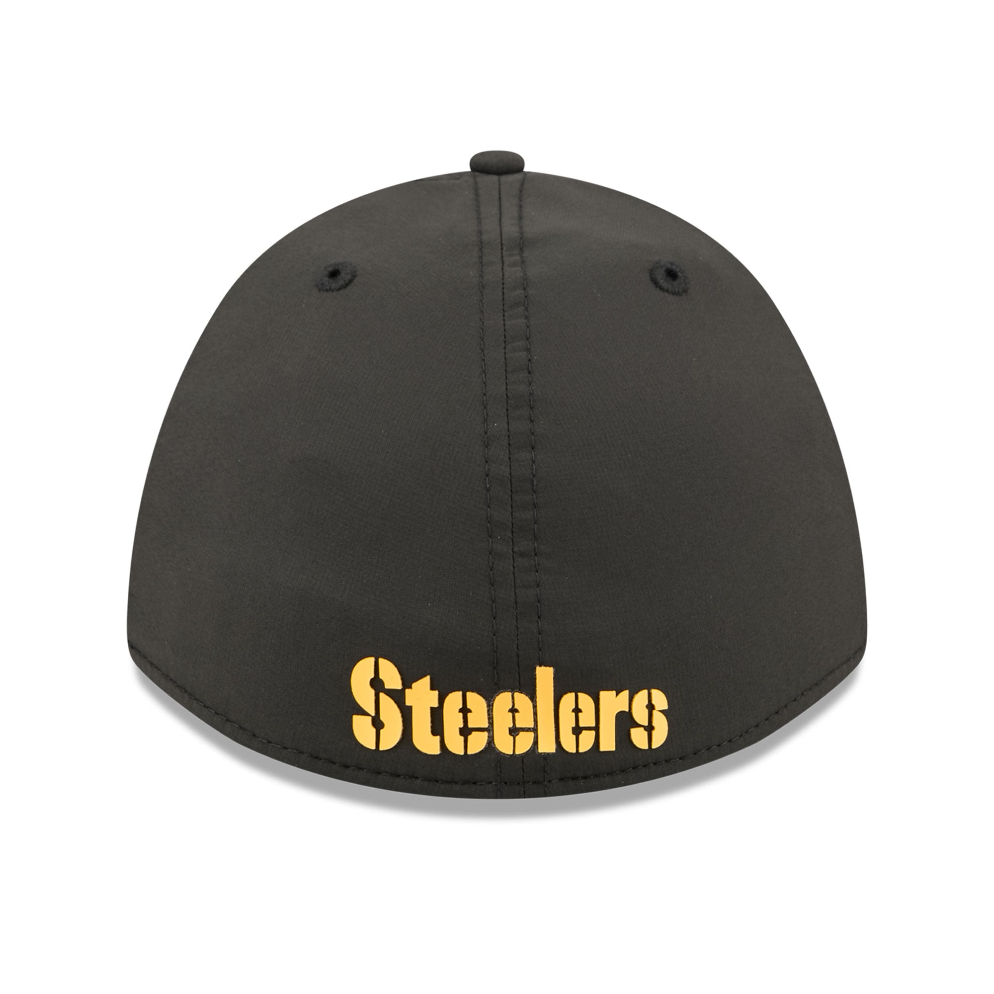 Casquette New Era noire Pittsburgh Steelers 39THIRTY M-Crown Flex pour homme