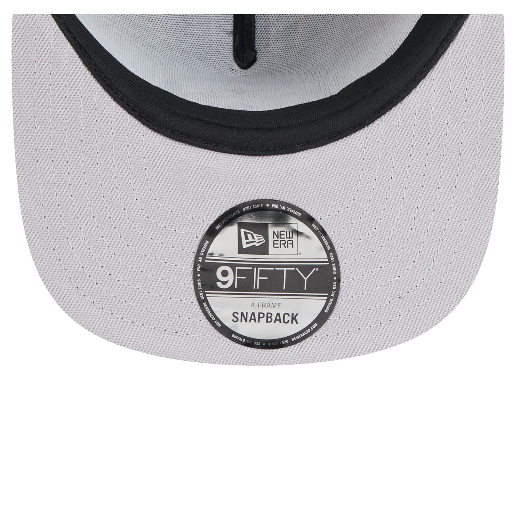 Casquette snapback New Era 9FIFTY Bolt A-Frame noire Pittsburgh Steelers pour homme
