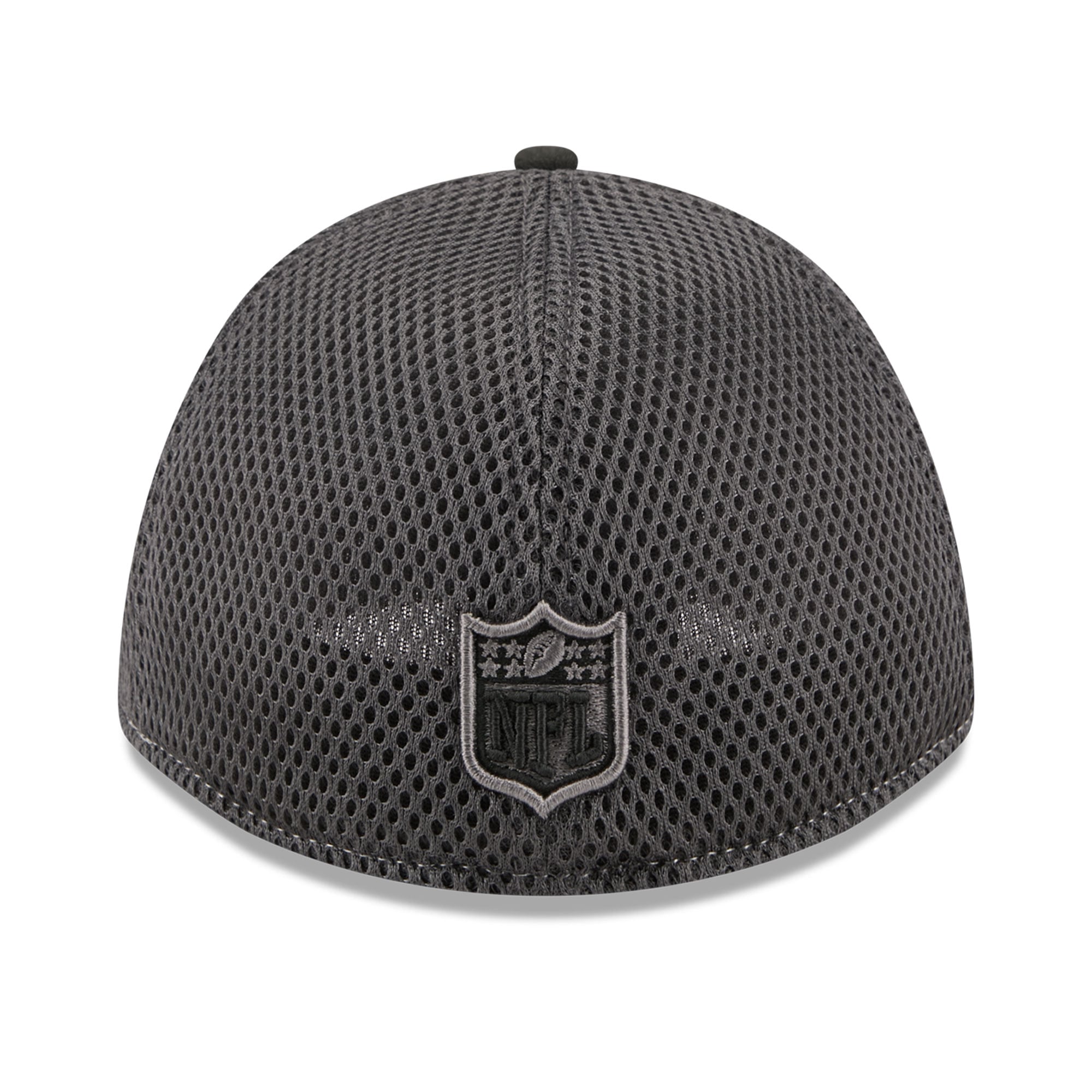 Casquette New Era noire Pittsburgh Steelers Neo Mesh 39THIRTY M-Crown Stretch pour homme