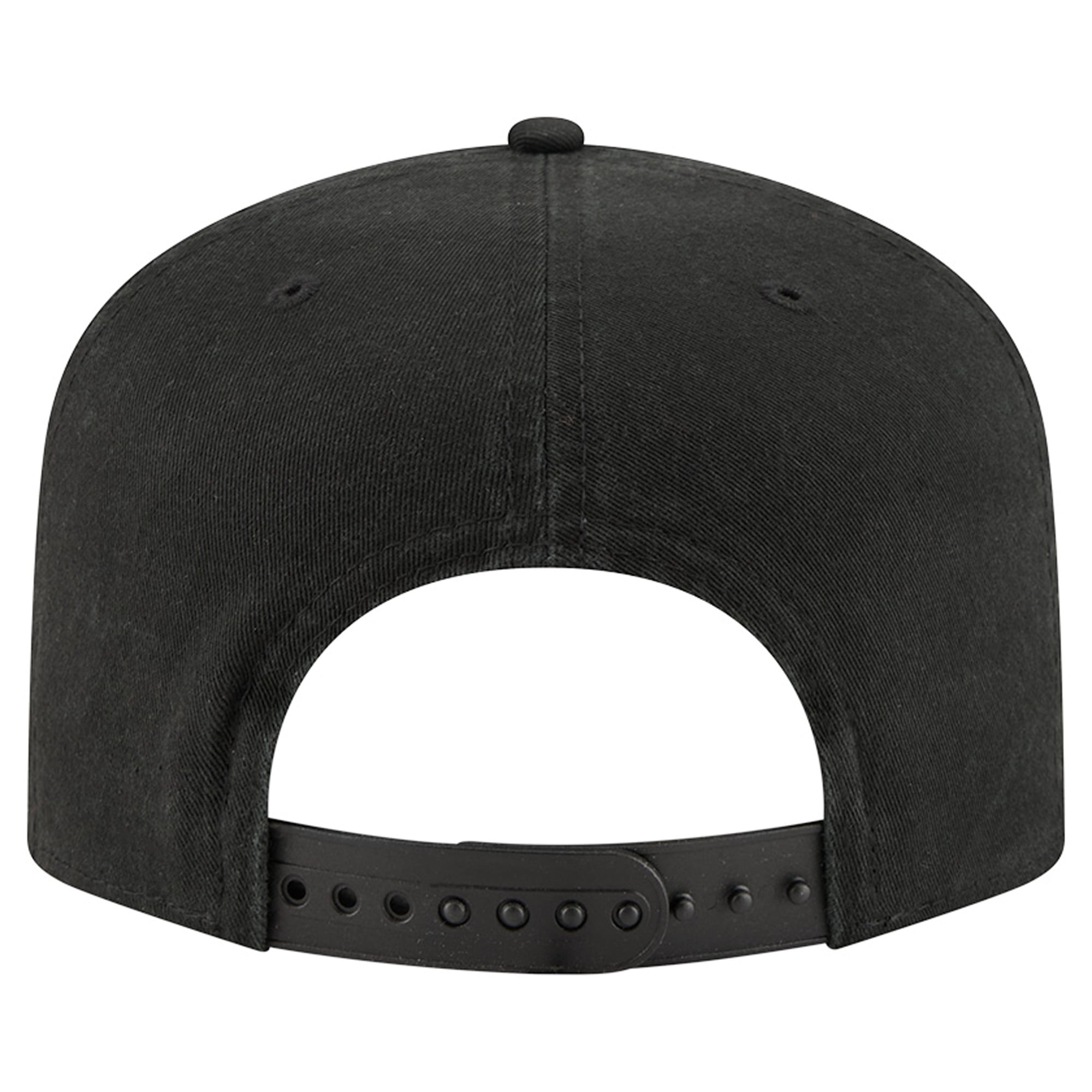 Men's New Era Black Pittsburgh Steelers Stacked 19TWENTY Adjustable Hat