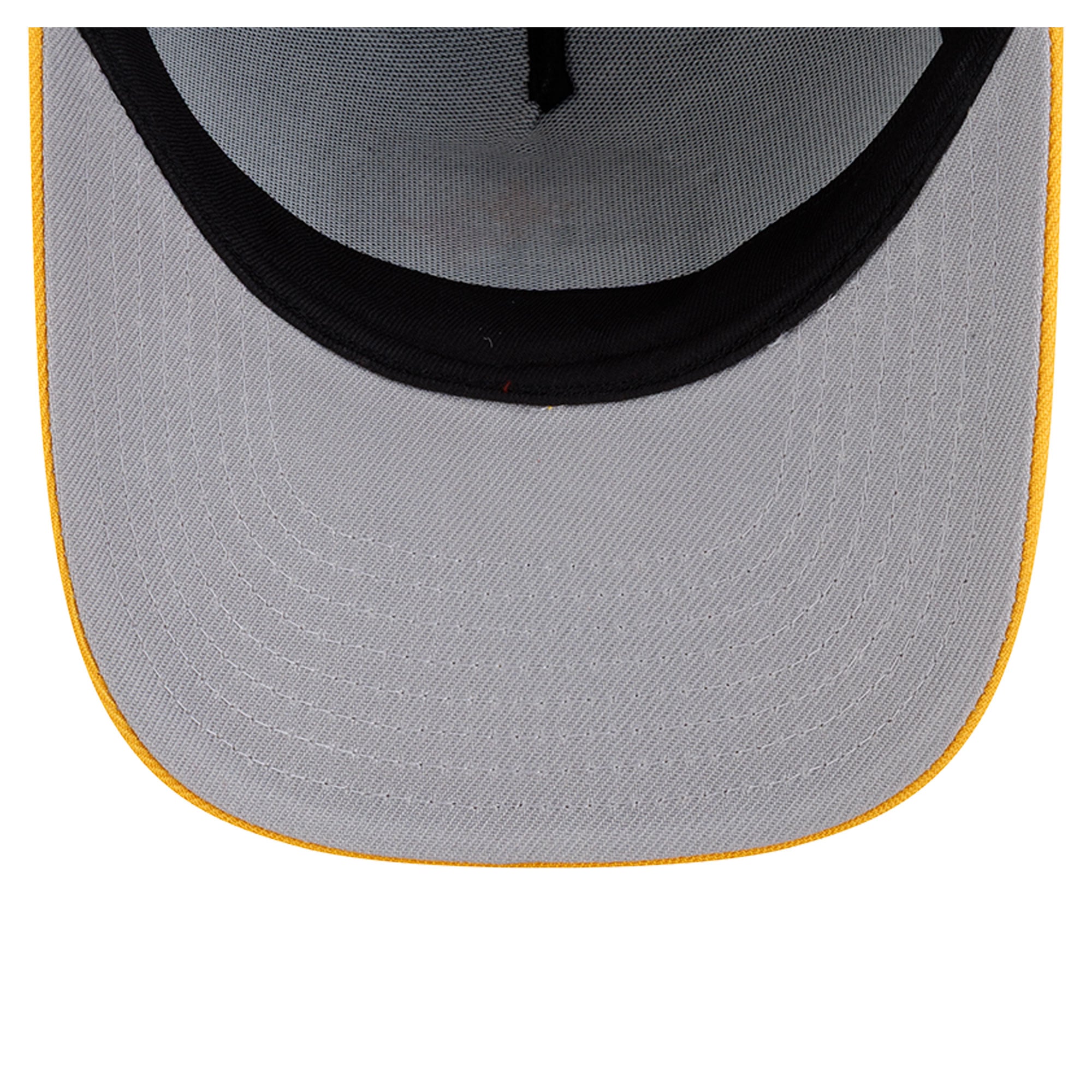 Casquette snapback New Era 9FIFTY Pixel A-Frame pour homme, noire et or, Pittsburgh Steelers