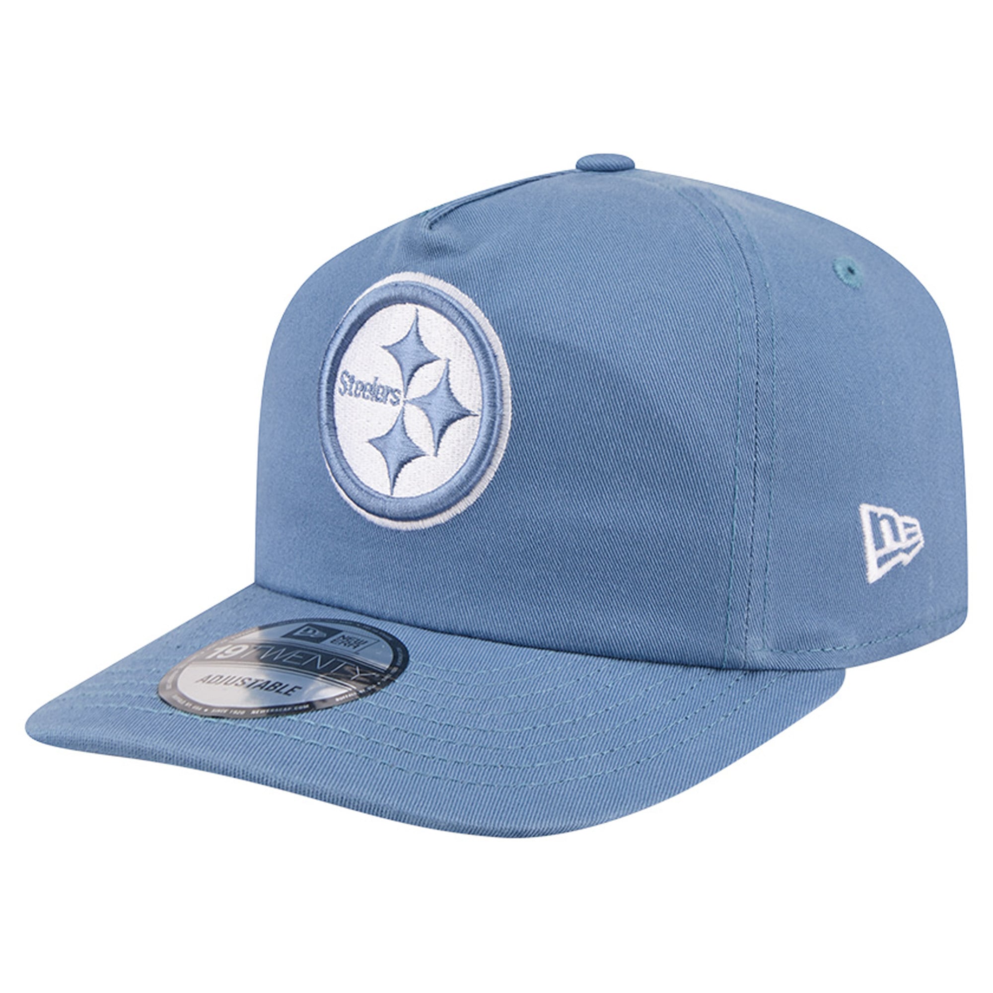 Casquette ajustable New Era bleue Pittsburgh Steelers 19TWENTY pour homme