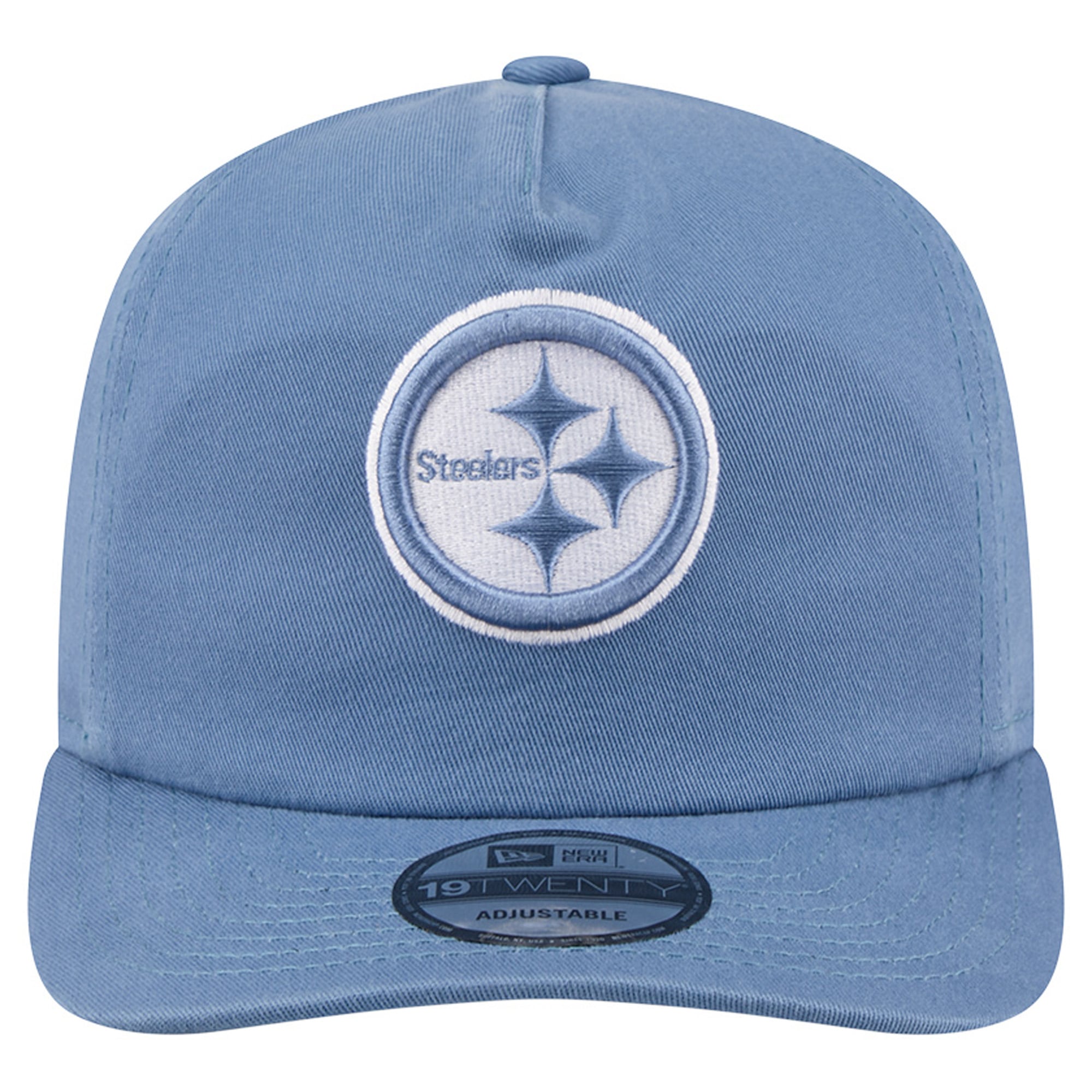 Casquette ajustable New Era bleue Pittsburgh Steelers 19TWENTY pour homme