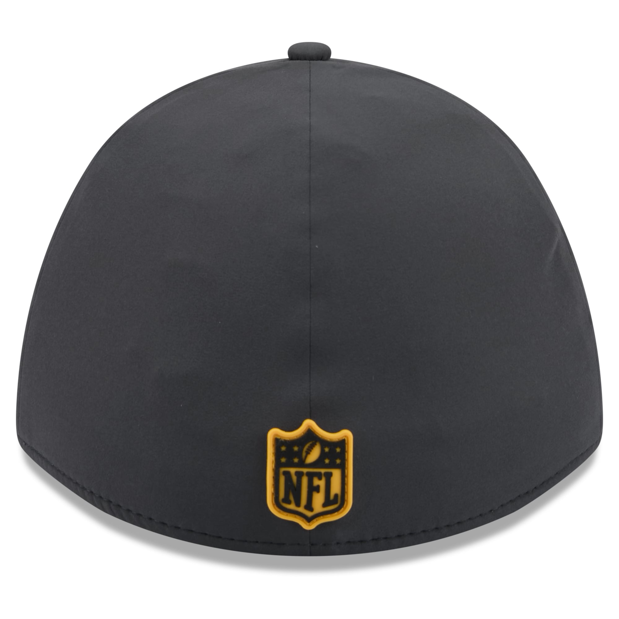 Casquette extensible New Era 39THIRTY M-Crown pour homme, couleur anthracite, Pittsburgh Steelers 2026 Sideline, idéale les temps froids.