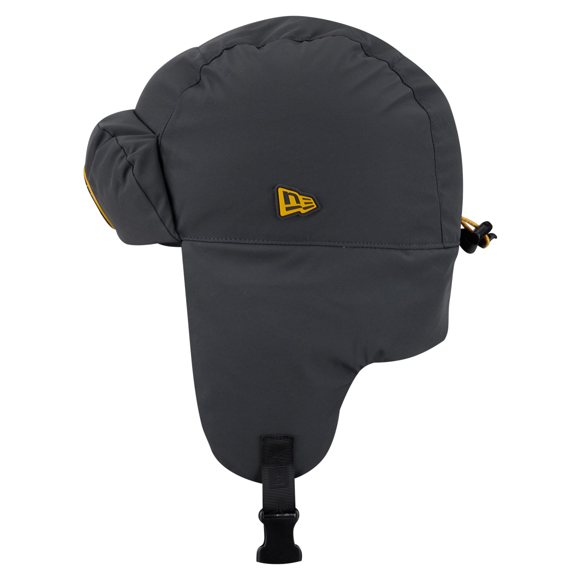 Casquette trappeur New Era anthracite Pittsburgh Steelers 2026 pour homme