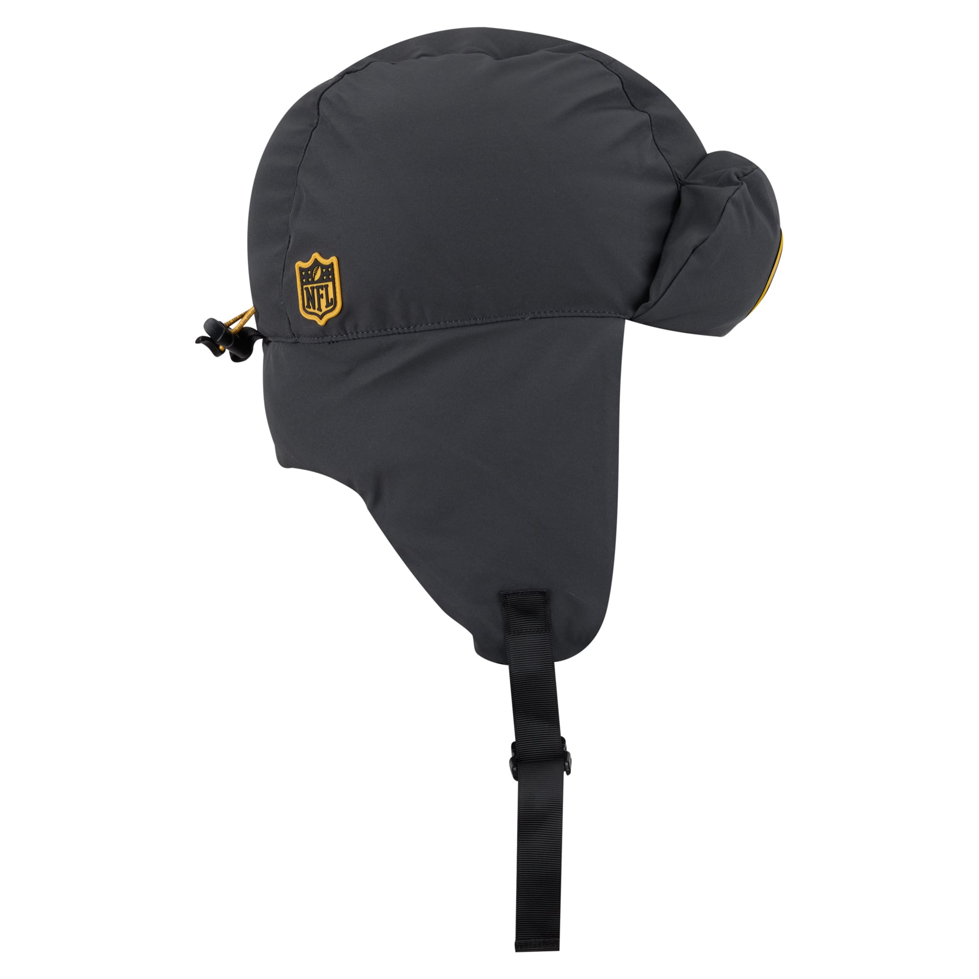 Casquette trappeur New Era anthracite Pittsburgh Steelers 2026 pour homme