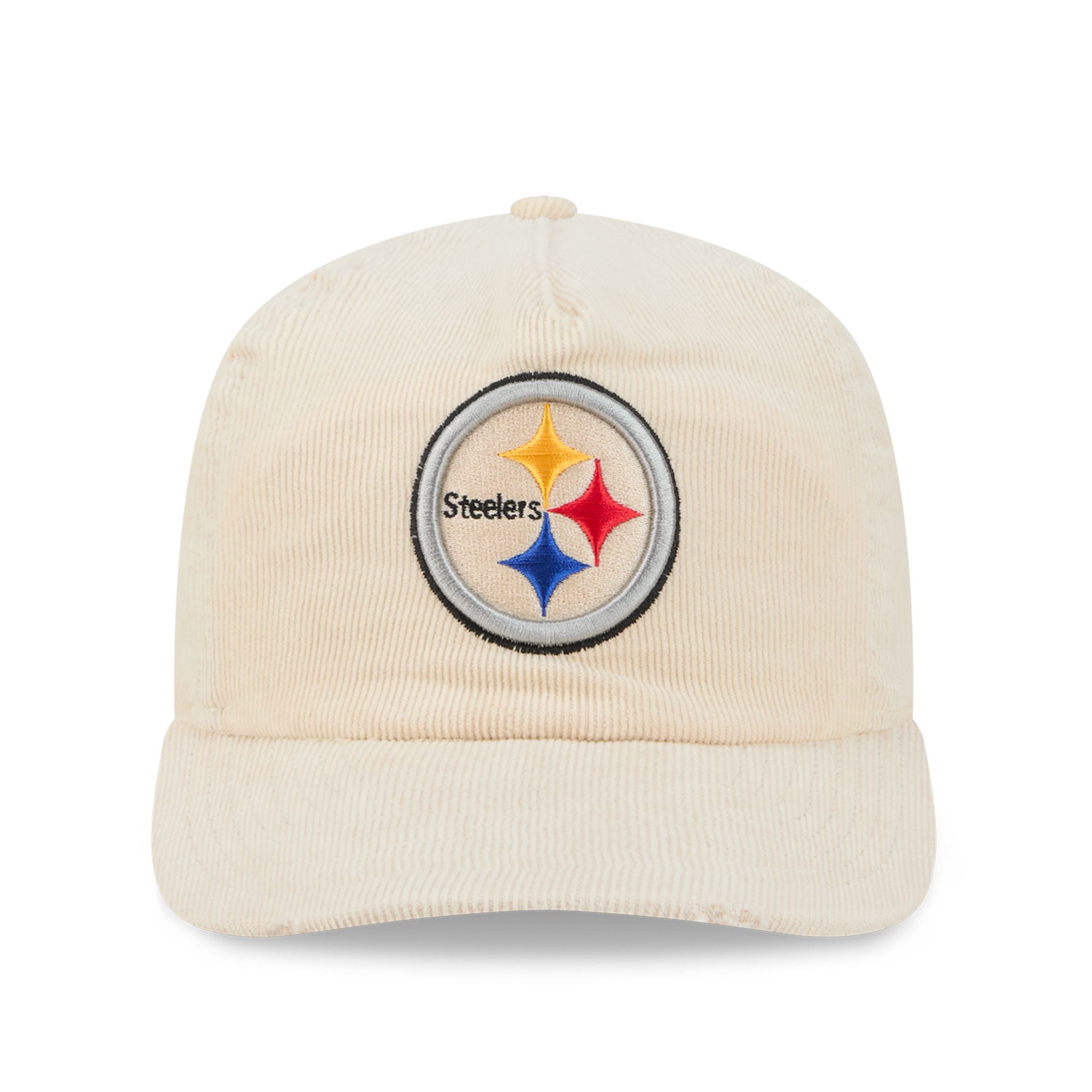 Casquette ajustable New Era crème Pittsburgh Steelers 19TWENTY pour homme