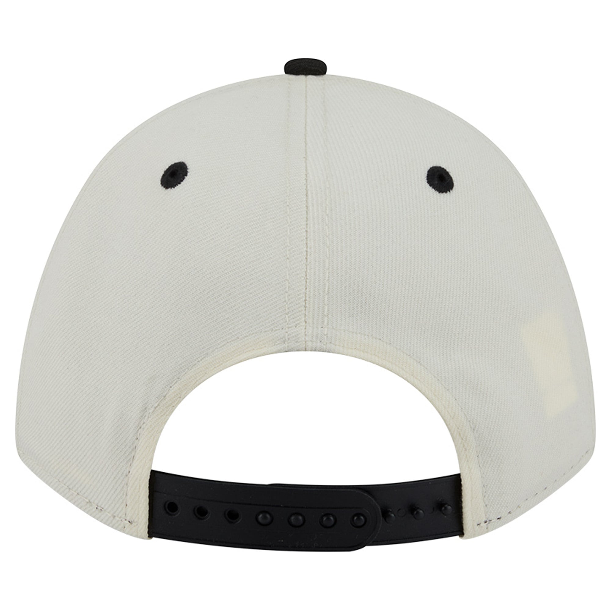 Casquette ajustable New Era crème/noire Pittsburgh Steelers Arch 9FORTY A-Frame M-Crown pour homme