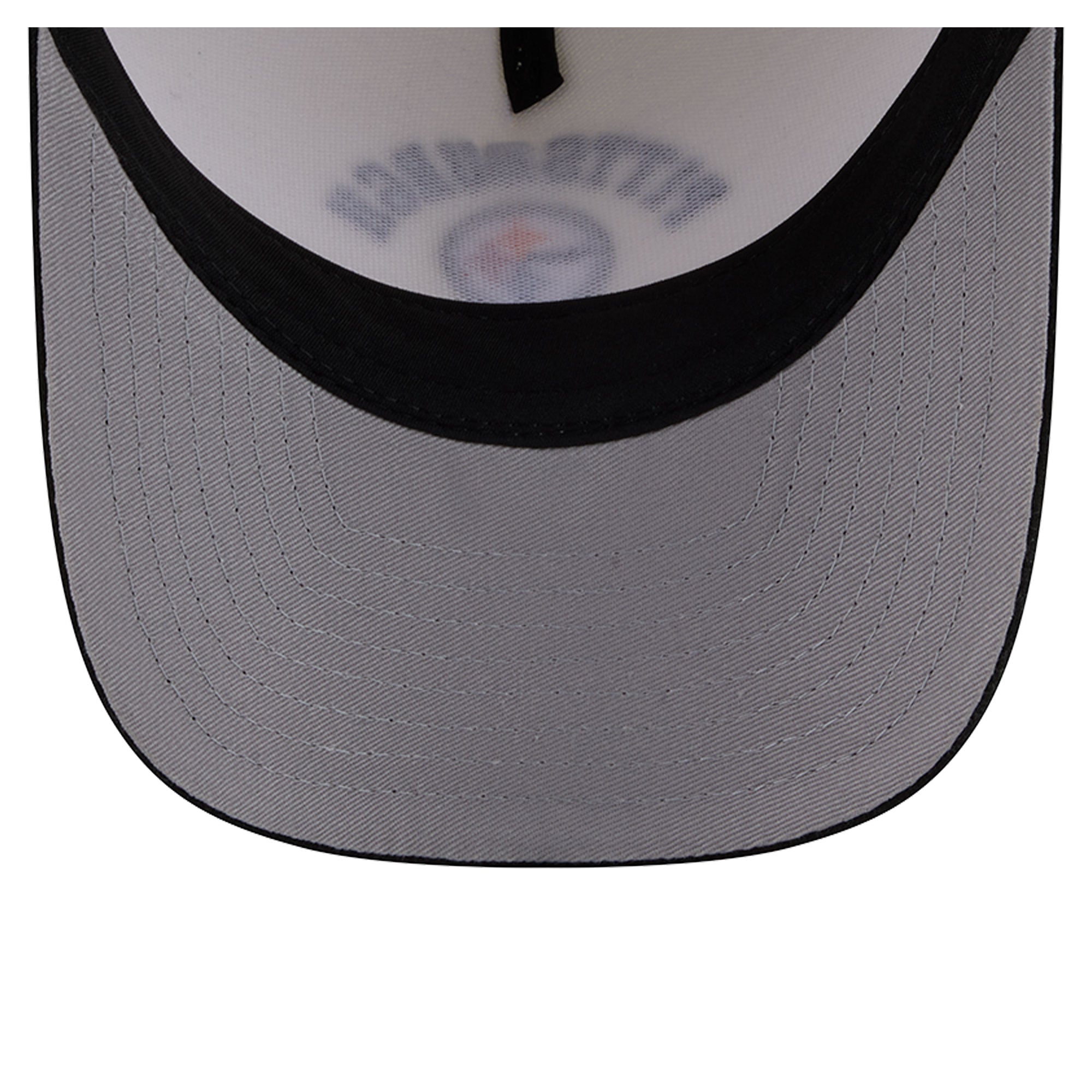 Casquette ajustable New Era crème/noire Pittsburgh Steelers Arch 9FORTY A-Frame M-Crown pour homme