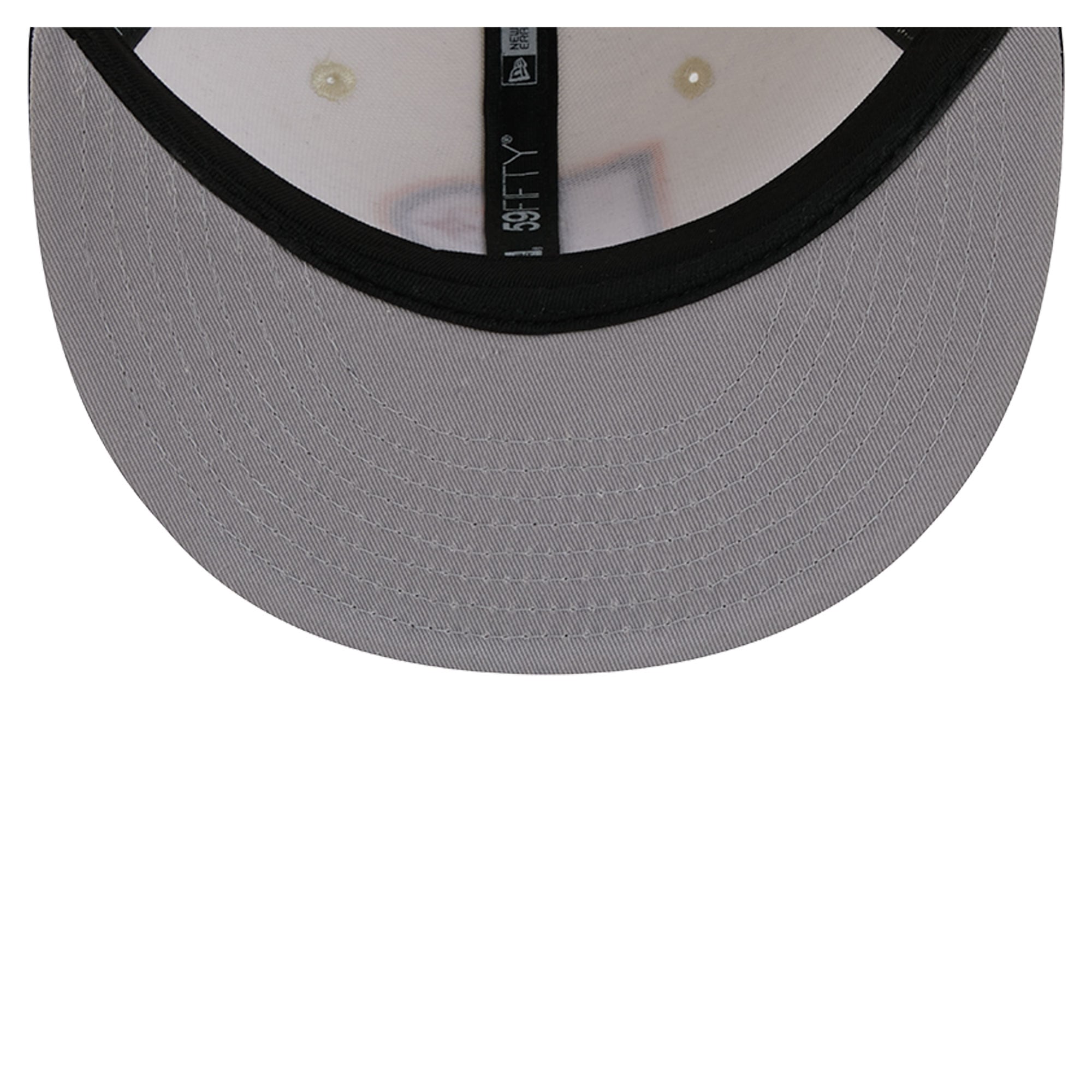 Casquette ajustée New Era Deceptor 59FIFTY crème/noir pour homme